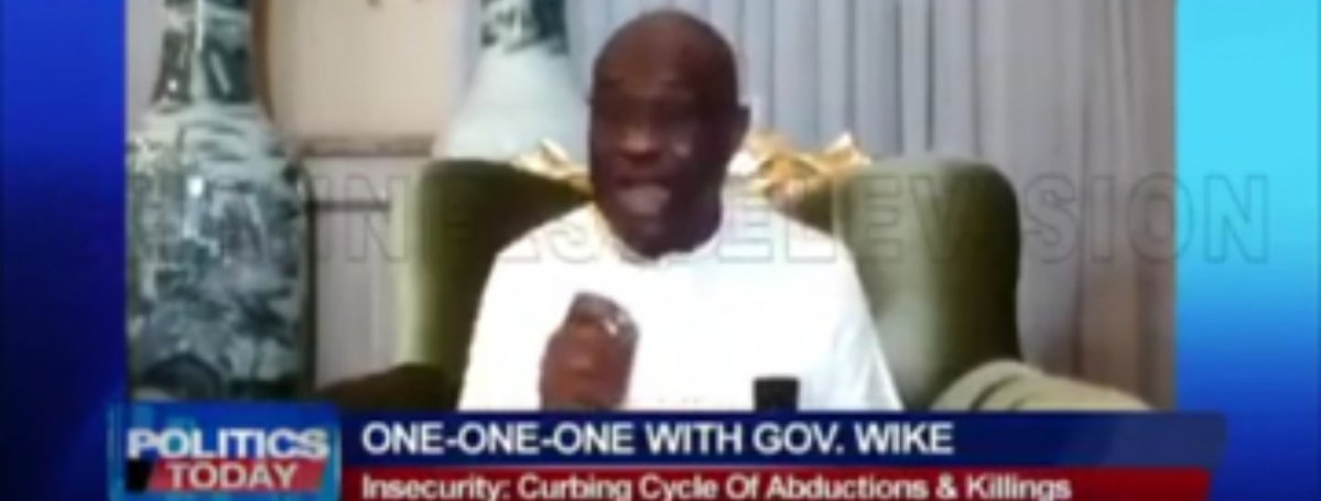 [Video] Gunmen From Owerri, Killing Soldiers, Other Security Operatives In Port Harcourt___Governor Wike #OsazuwaAkonedo ~ OsazuwaAkonedo