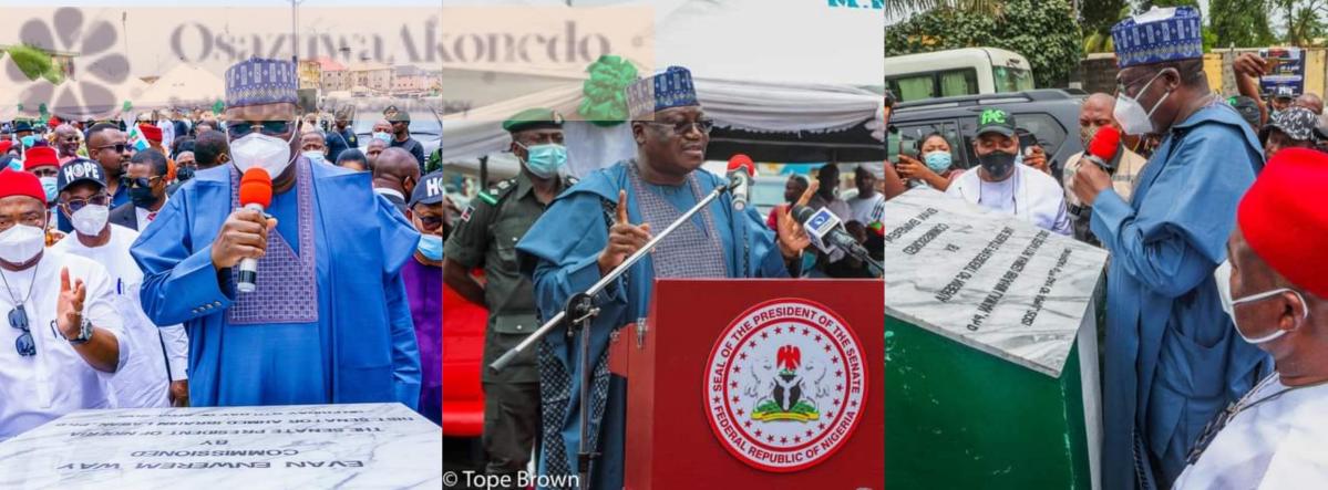 Buhari, Uzodimma Receive Far Less, Achieve Far More Than Predecessors__Senate President Ahmad Lawan #OsazuwaAkonedo #Nigeria #Imo ~ OsazuwaAkonedo