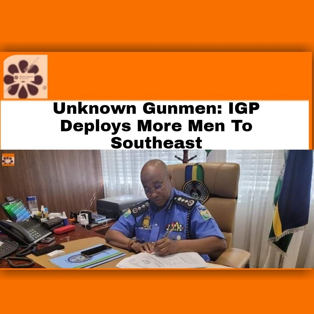 Unknown Gunmen.IGP Deploys More Men To Southeast