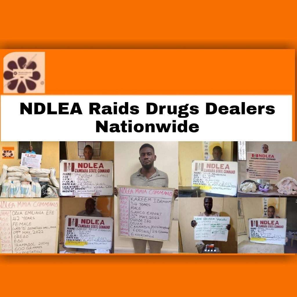 NDLEA Raids Drugs Dealers Nationwide