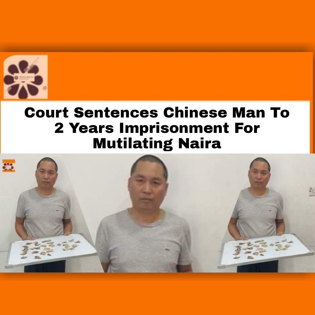 Court Sentences Chinese Man To 2 Years Imprisonment For Mutilating Naira