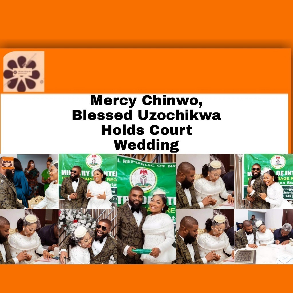 Mercy Chinwo, Blessed Uzochikwa Holds Court Wedding