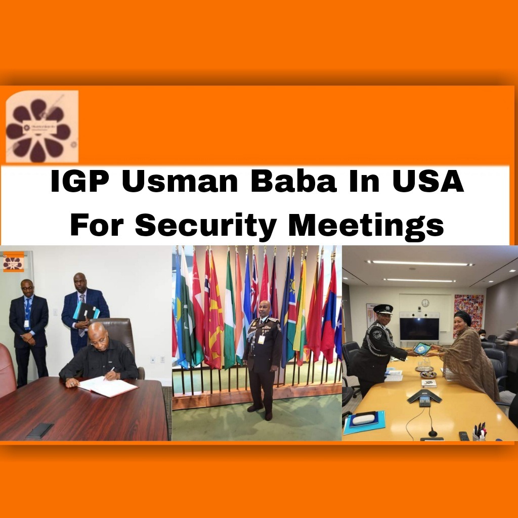 IGP Usman Baba In USA For Security Meetings
