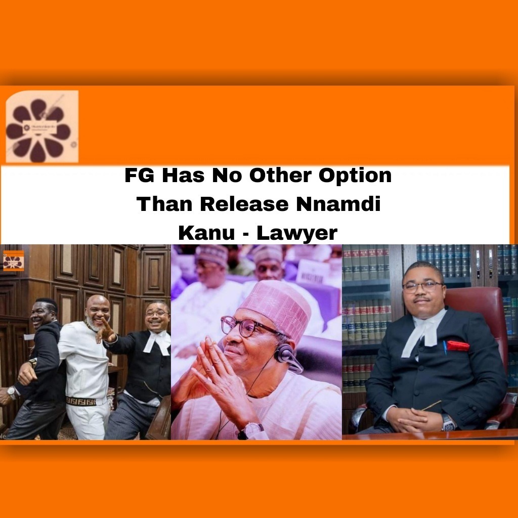 FG Has No Other Option Than Release Nnamdi Kanu - Lawyer