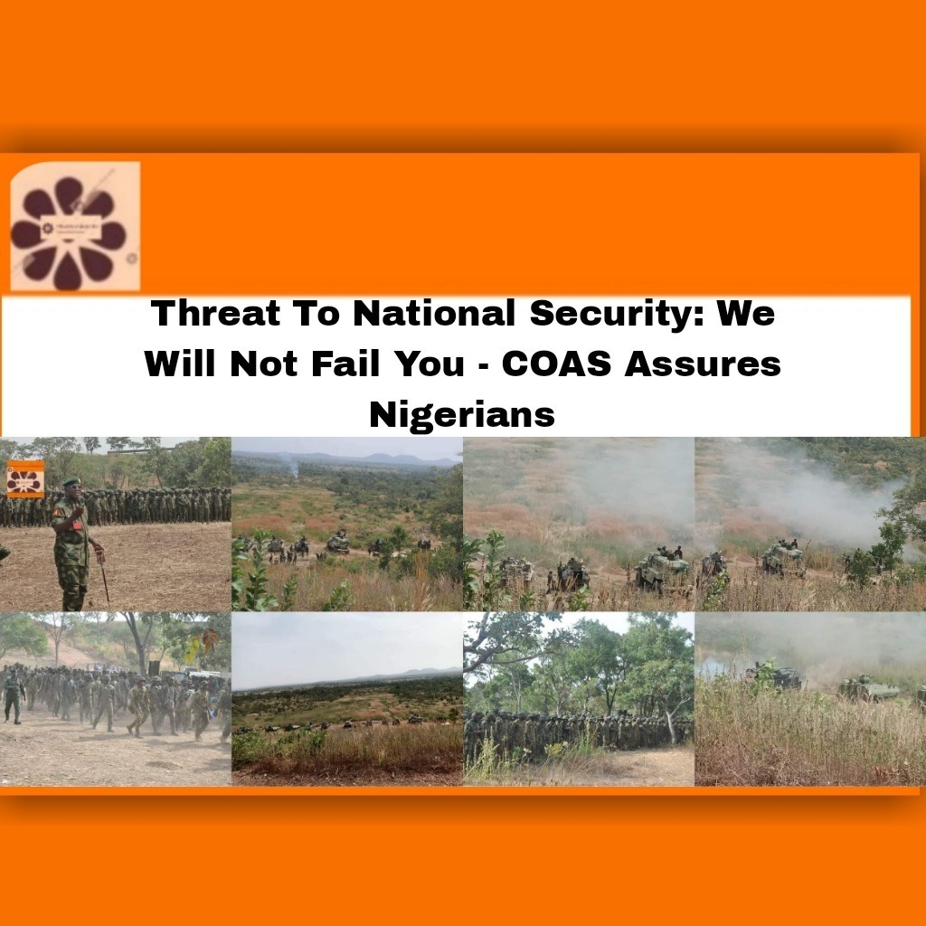 Threat To National Security: We Will Not Fail You - COAS Assures Nigerians