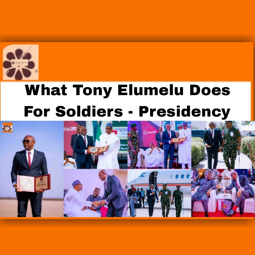 What Tony Elumelu Does For Soldiers - Presidency