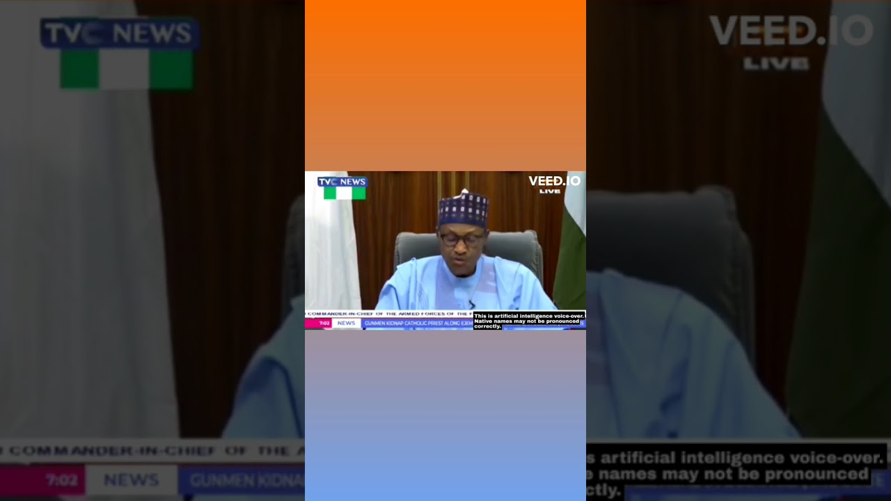 OsazuwaAkonedo Video ~ I Gave Poor Nigerians Ability To Earn A Living, Provide Food For Millions In Our Villages - Buhari