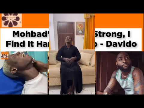 OsazuwaAkonedo Video ~ Mohbad's Spirit Is Strong, I Find It Hard To Sleep - Davido ~ OsazuwaAkonedo