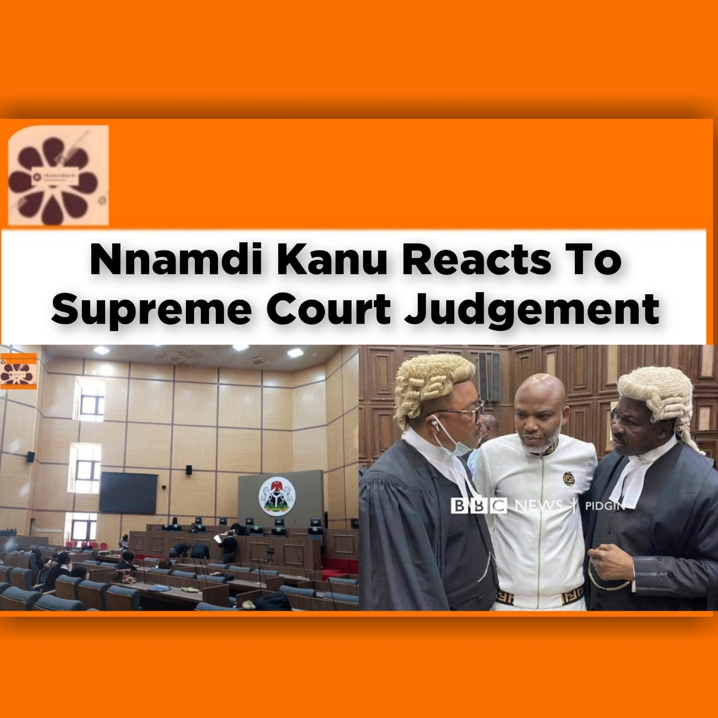 Nnamdi Kanu Reacts To Supreme Court Judgement ~ OsazuwaAkonedo #Biafra #Dss #ipob #Kanu #Nnamdi #SupremeCourt