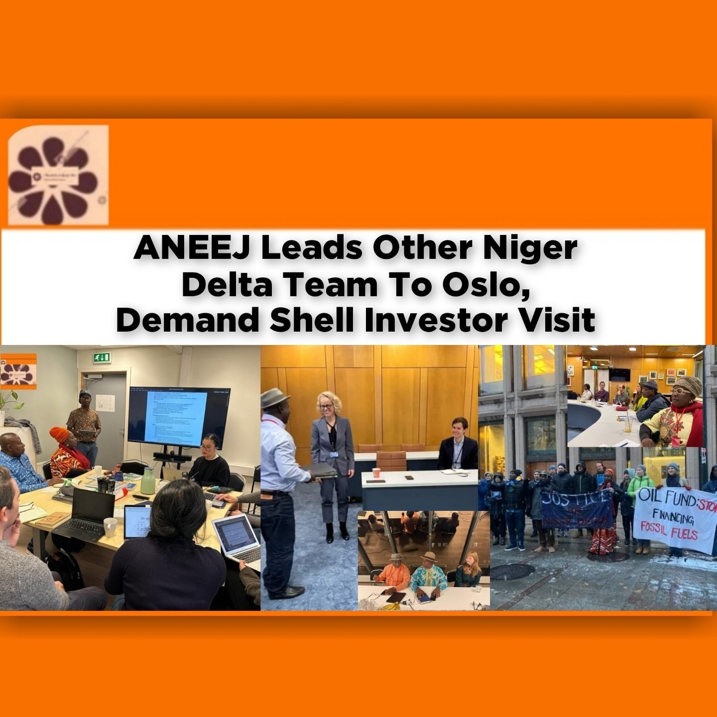 ANEEJ Leads Other Niger Delta Team To Oslo, Demand Shell Investor Visit
