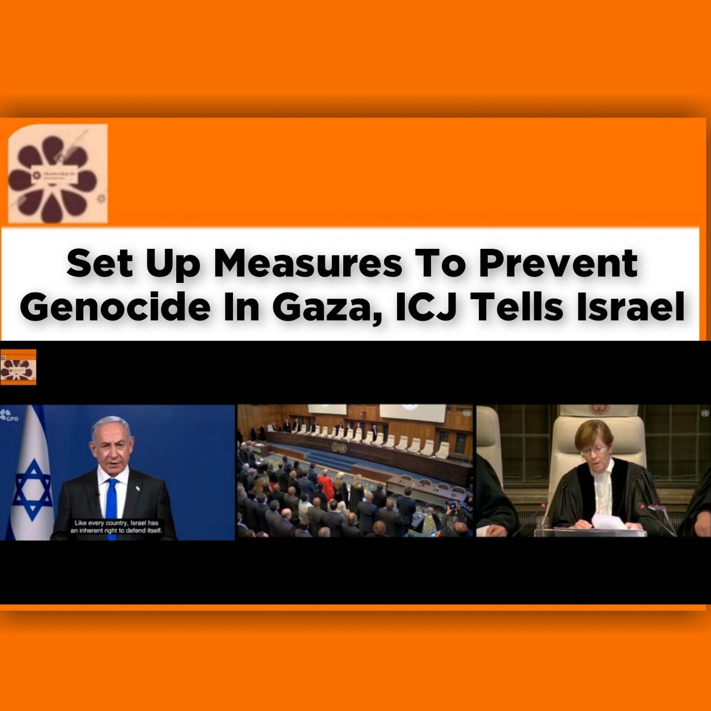 OsazuwaAkonedo Audio ~ Set Up Measures To Prevent Genocide In Gaza, ICJ Tells Israel ~ OsazuwaAkonedo