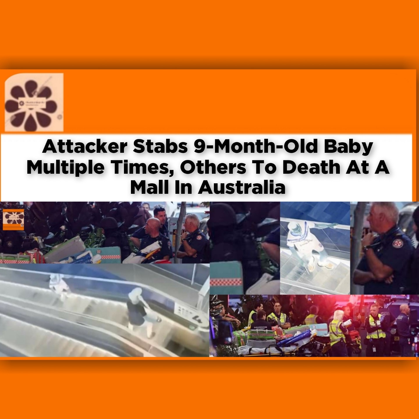 Attacker Stabs 9-Month-Old Baby Multiple Times, Others To Death At A Mall In Australia ~ OsazuwaAkonedo #Attacker #Australia #Bondi #Knifeman #Mall #Sydney #Westfield