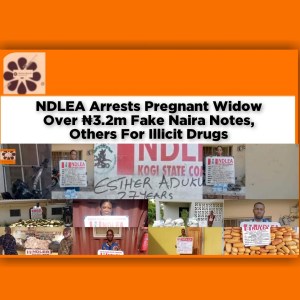 NDLEA Arrests Pregnant Widow Over ₦3.2m Fake Naira Notes, Others For Illicit Drugs ~ OsazuwaAkonedo #businessmen