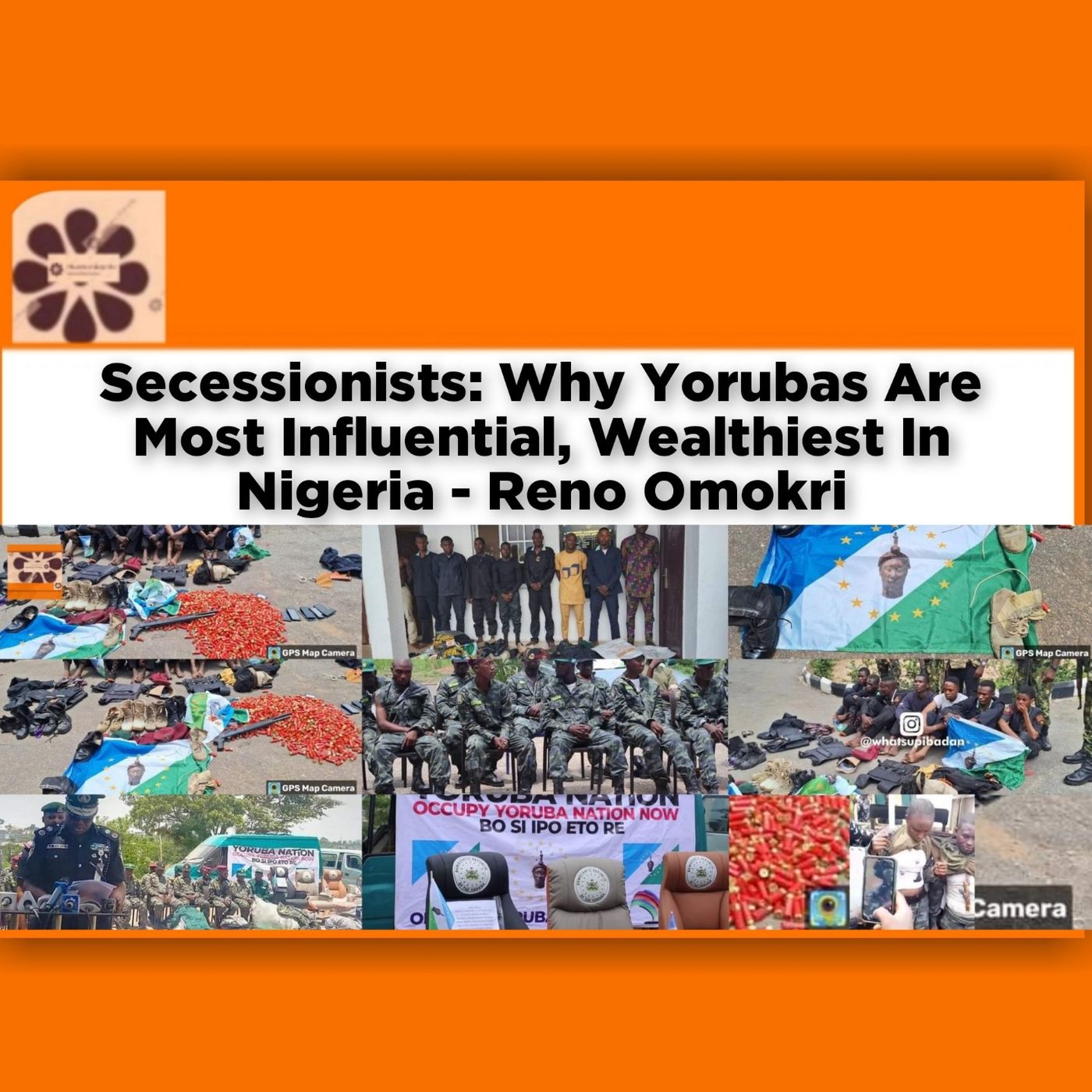 Secessionists Why Yorubas Are Most Influential, Wealthiest In Nigeria - Reno Omokri ~ OsazuwaAkonedo