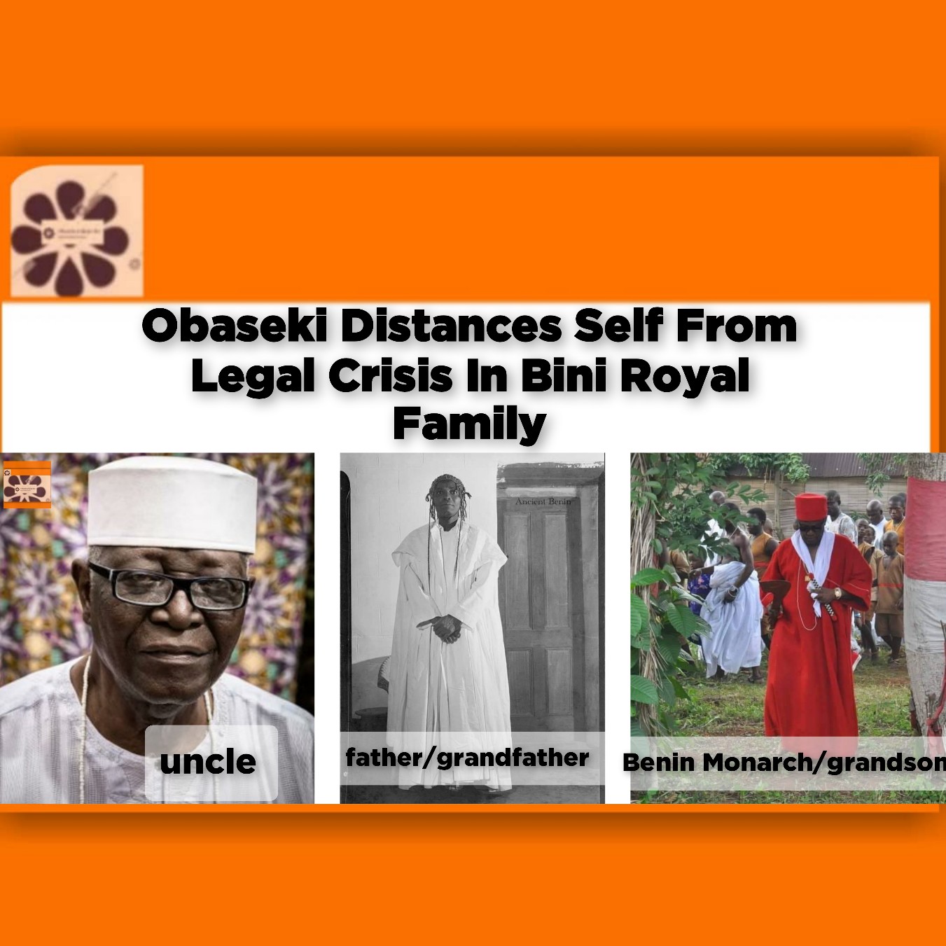 Obaseki Distances Self From Legal Crisis In Bini Royal Family ~ OsazuwaAkonedo ###KolaEdokpayi
