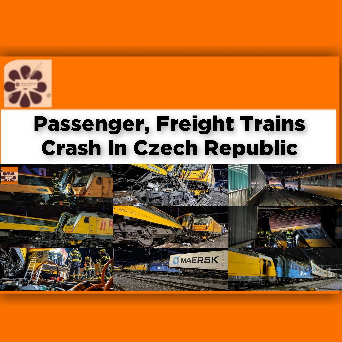 Passenger, Freight Trains Crash In Czech Republic ~ OsazuwaAkonedo #Czech #Pardubice #Prague #republic #Train
