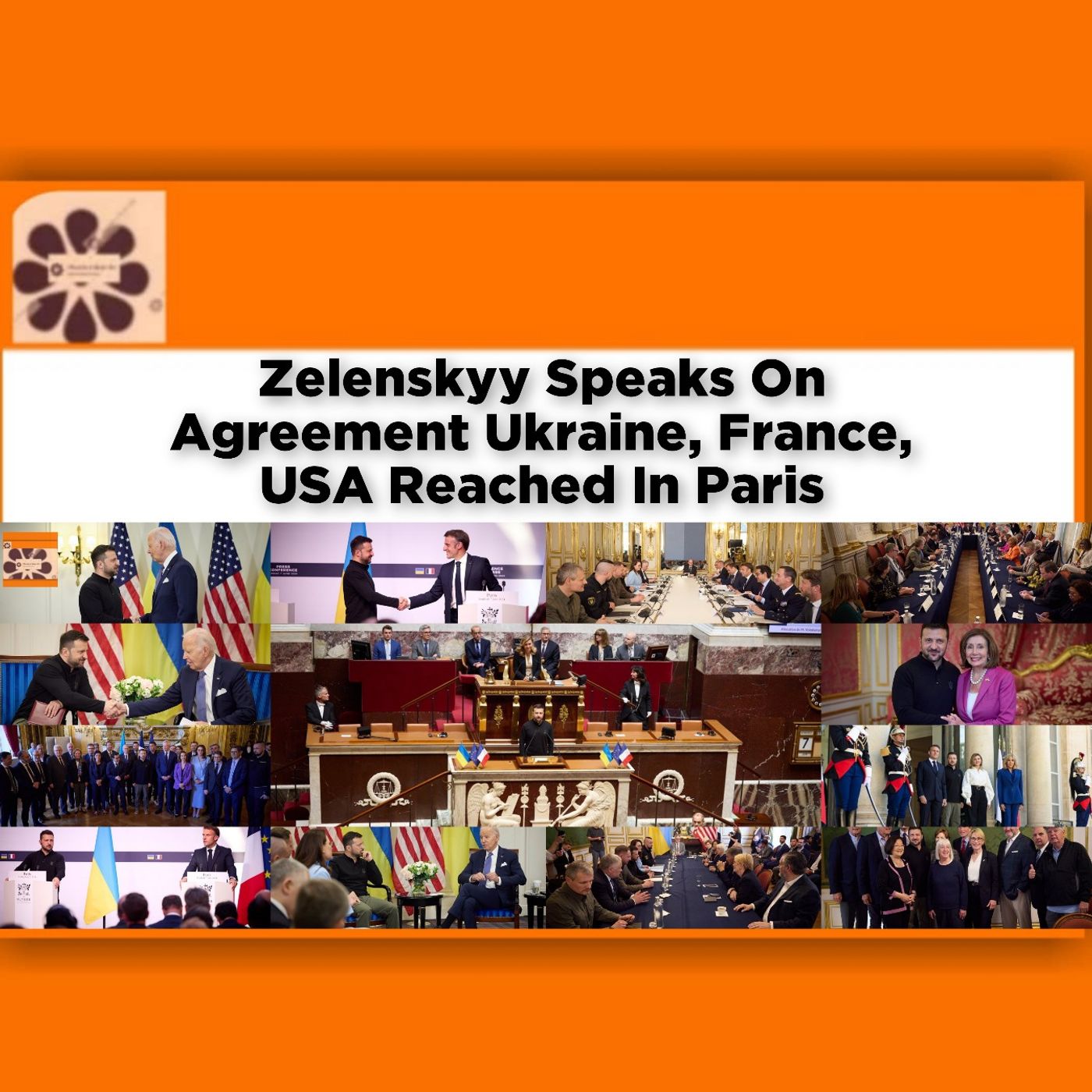 Zelenskyy Speaks On Agreement Ukraine, France, USA Reached In Paris ~ OsazuwaAkonedo