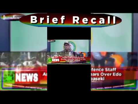 OsazuwaAkonedo BriefRecall ~ Brief Recall @5pm 21-9