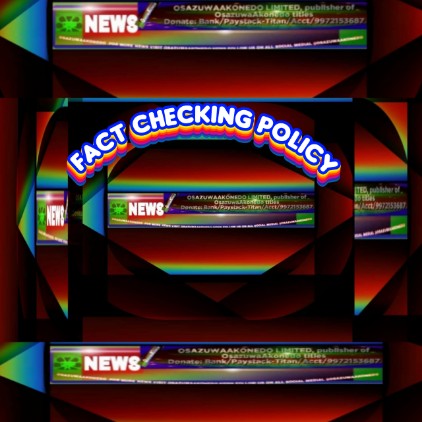 Fact Checking Policy