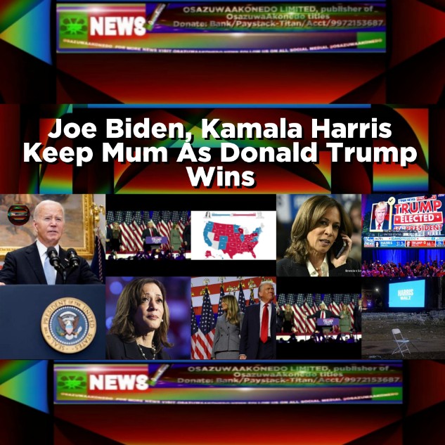 Joe Biden, Kamala Harris Keep Mum As Donald Trump Wins