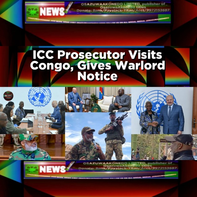 ICC Prosecutor Visits Congo, Gives Warlord Notice