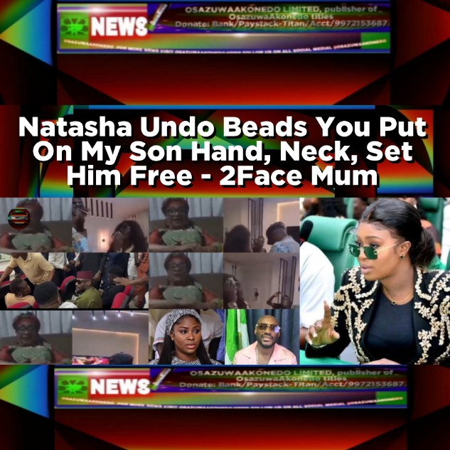 Natasha Undo Beads You Put On My Son Hand, Neck, Set Him Free - 2Face Mum