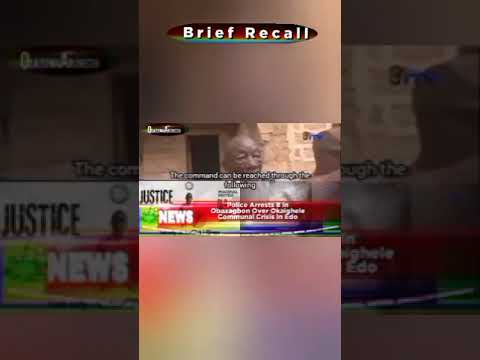 OsazuwaAkonedo BriefRecall ~ Brief Recall @10pm 7 3