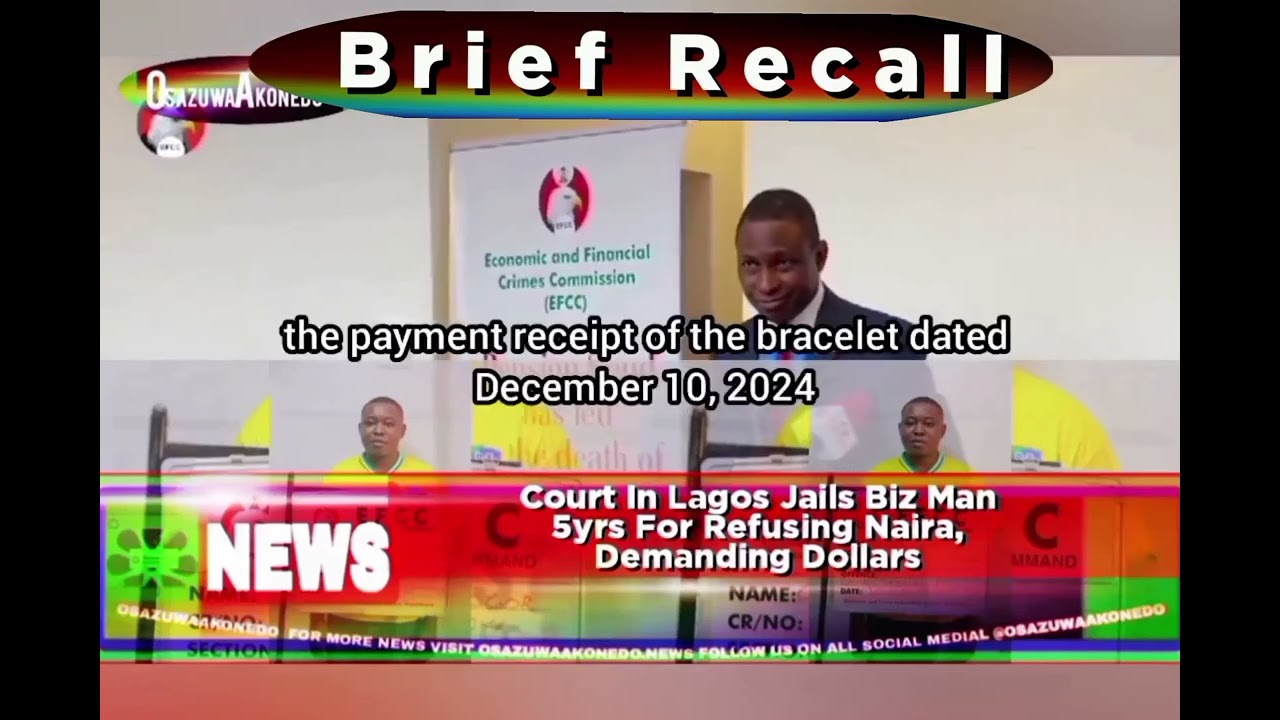 OsazuwaAkonedo BriefRecall ~ Brief Recall @12pm 18 4