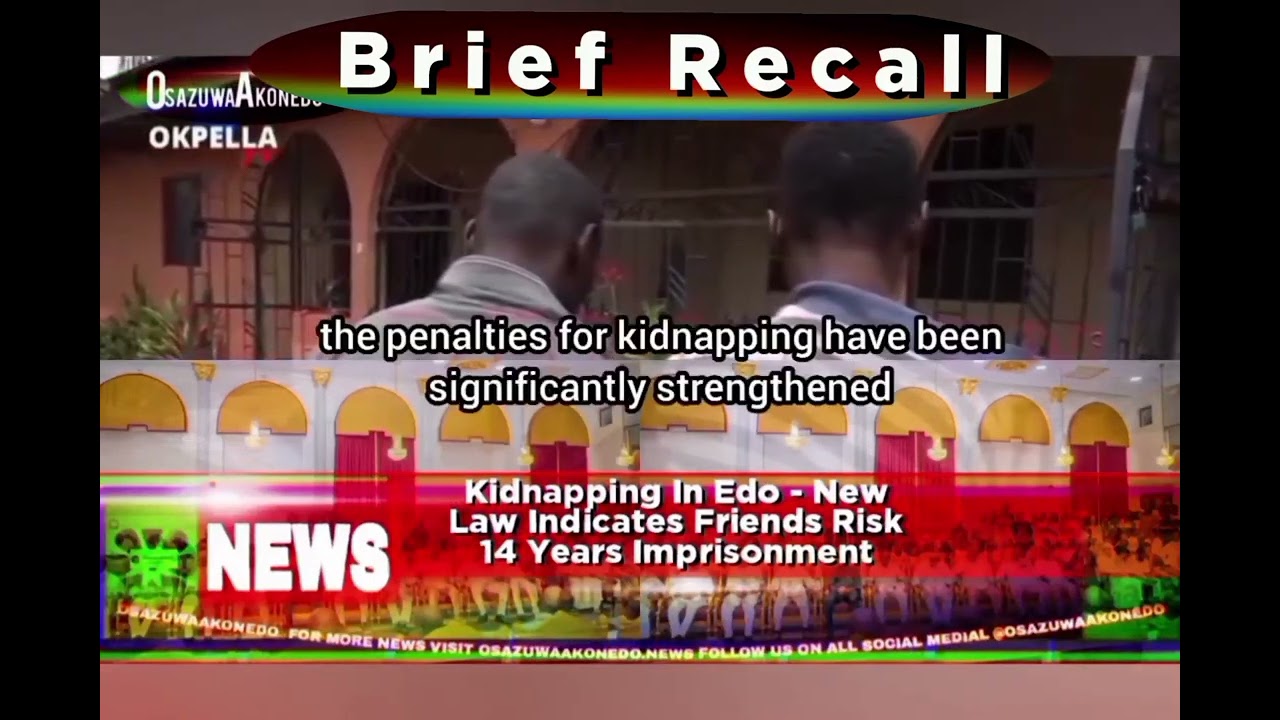 OsazuwaAkonedo BriefRecall ~ Brief Recall @7pm 16 5