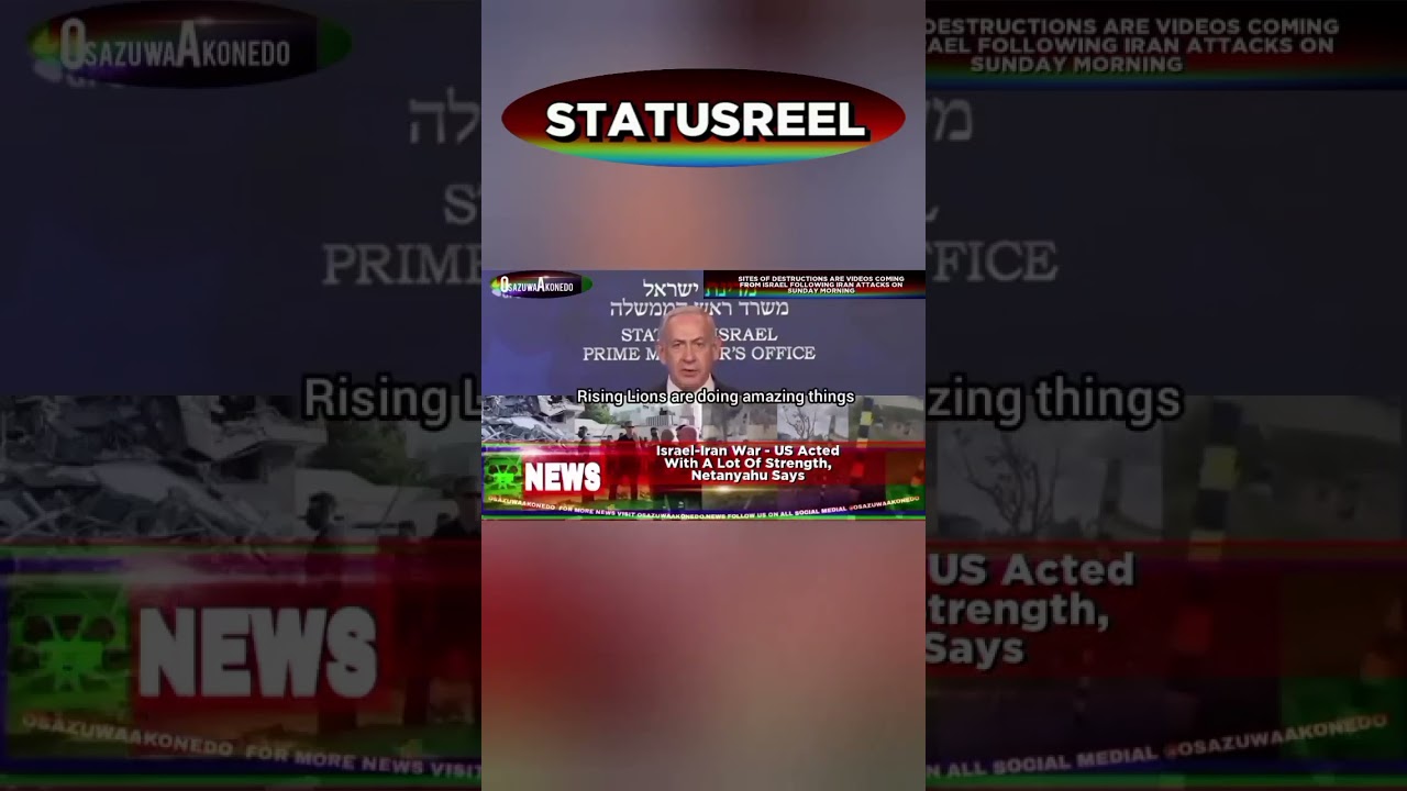 OsazuwaAkonedo StatusReel ~ StatusReel @11pm 23-6