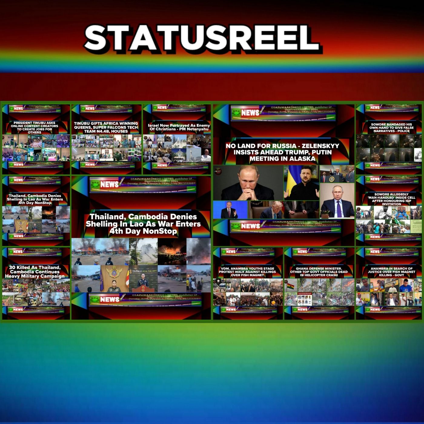 StatusReel @5am 10-8