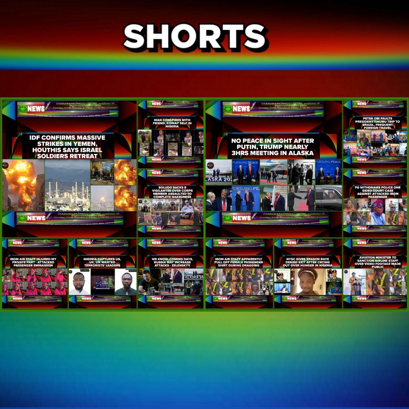 NewsShorts @4pm 24-8