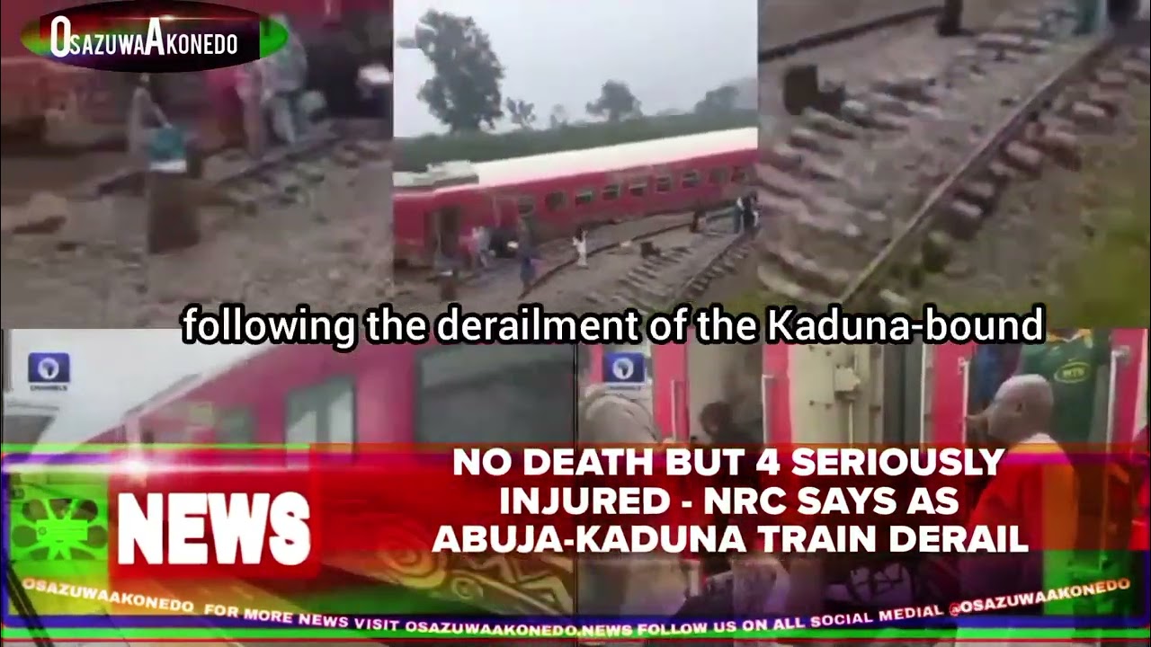 OsazuwaAkonedo ShortReel ~ No Death But 4 Seriously Injured - NRC Says As Abuja-Kaduna Train Derail