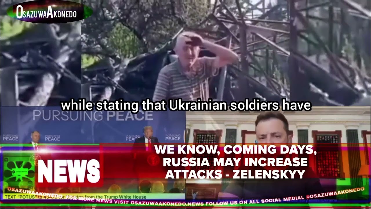 OsazuwaAkonedo ShortReel ~ We Know, Coming Days, Russia May Increase Attacks - Zelenskyy