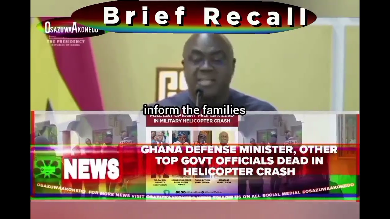 OsazuwaAkonedo BriefRecall ~ Brief Recall @1pm 7 8