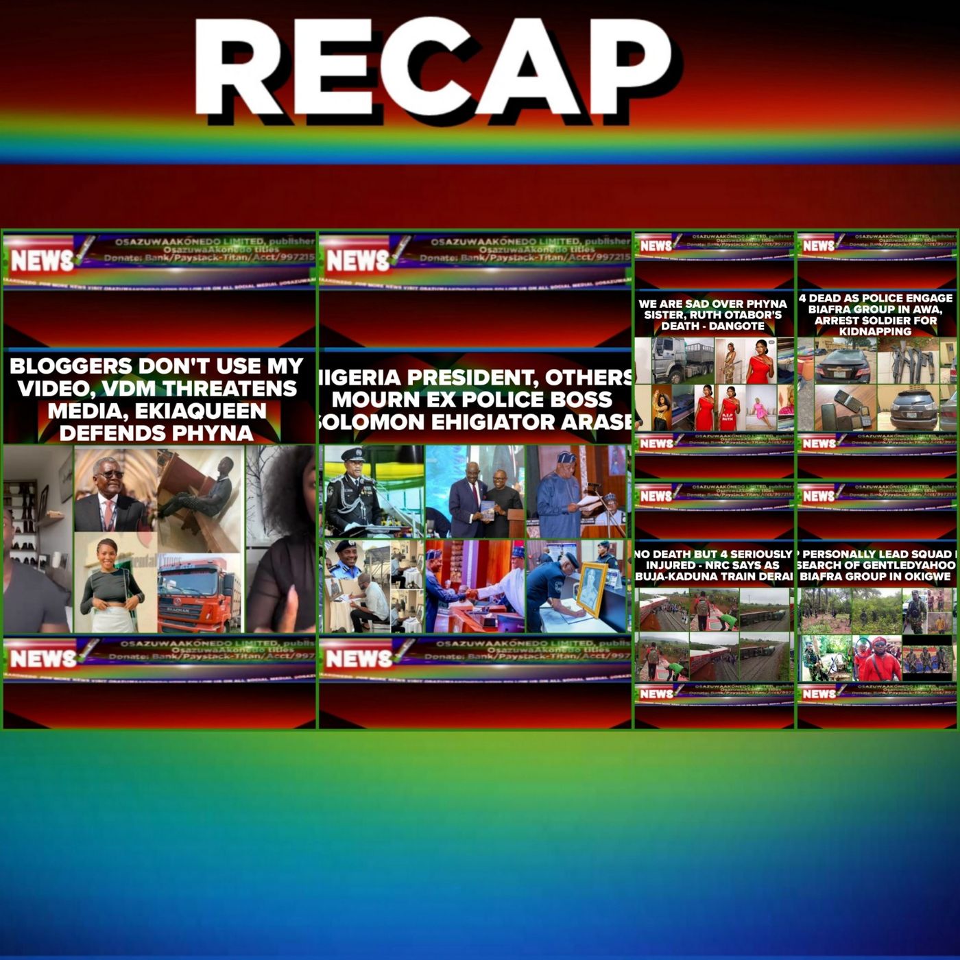 NewsRecap @5pm 2-9