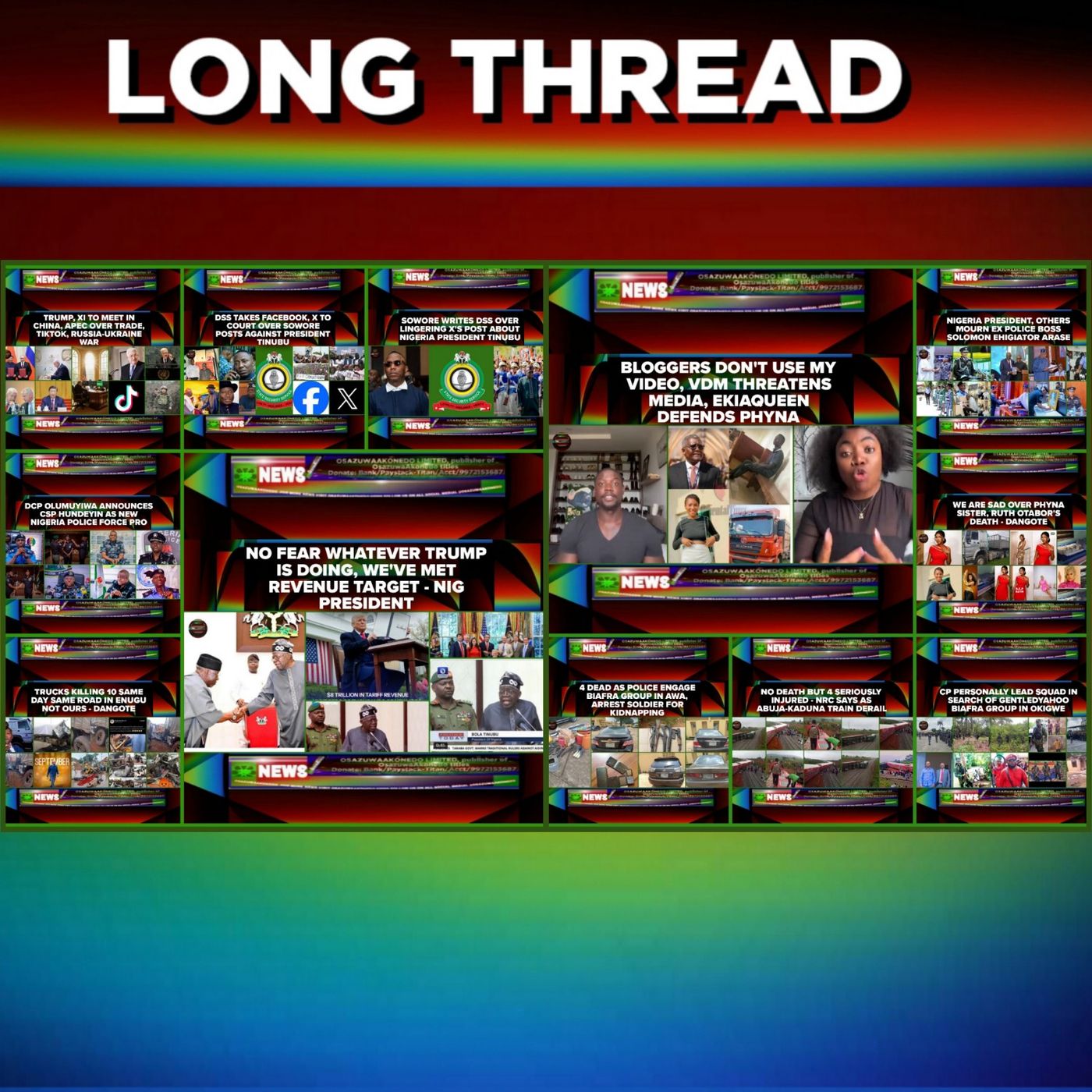 NewsLongThread @8pm 20-9