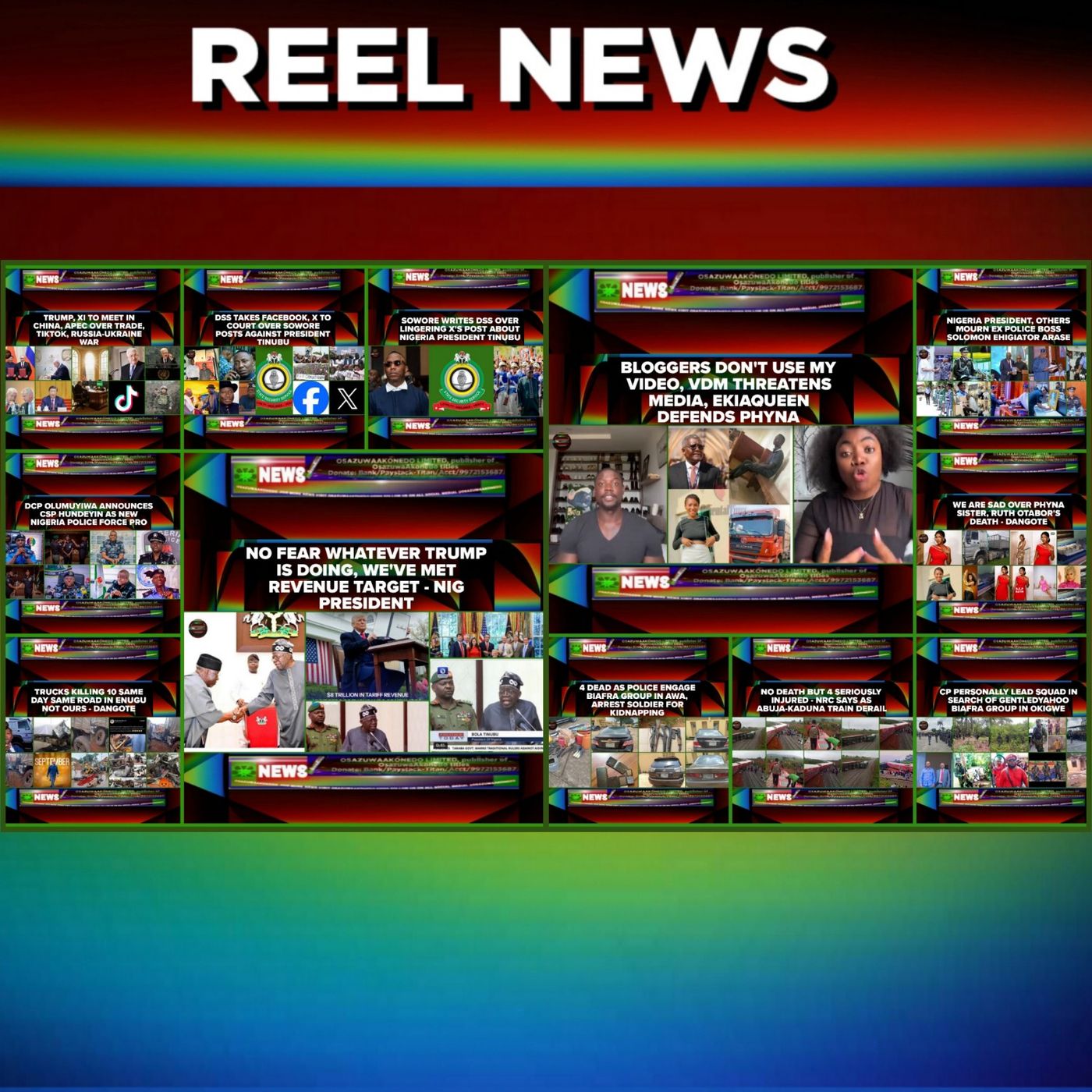 ReelNews @7pm 20-9