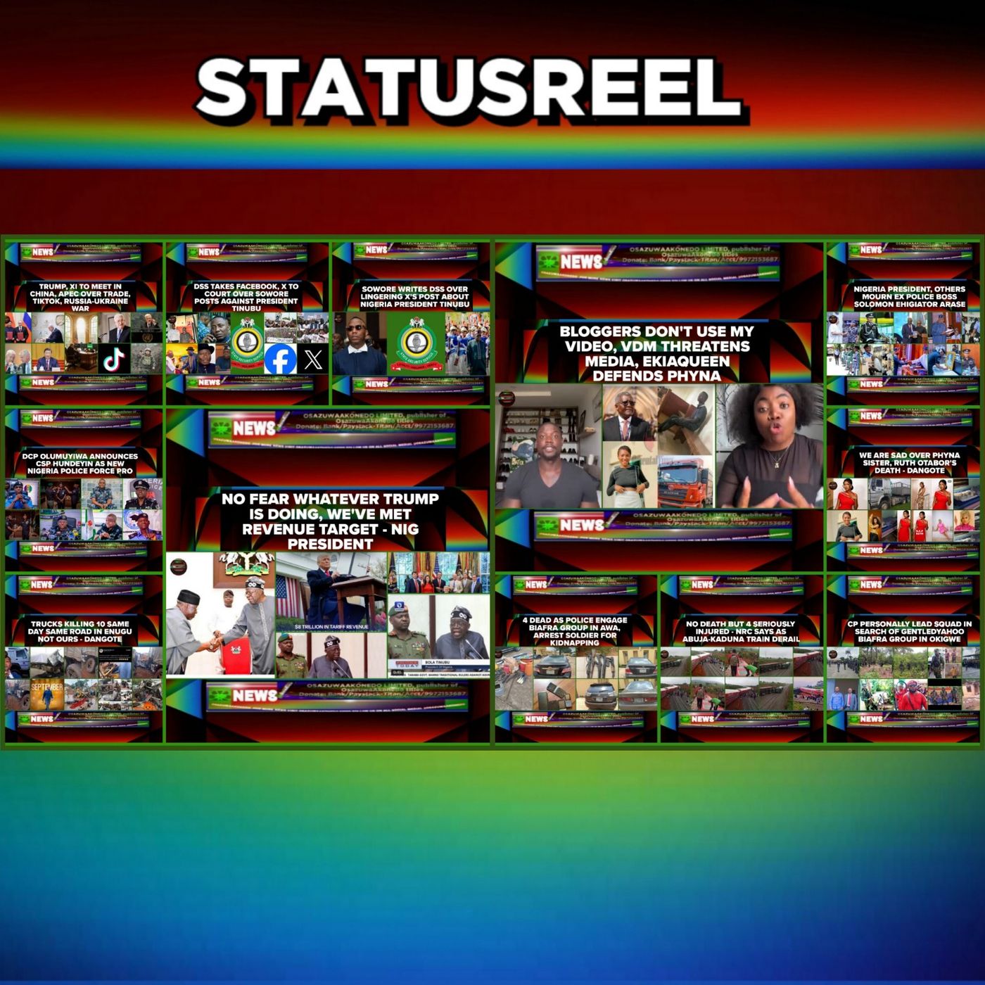NewsStatusReel @12pm 20-9