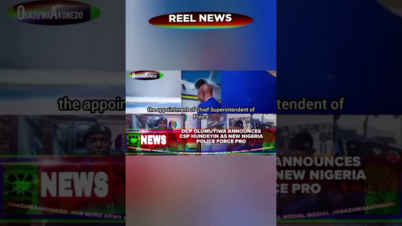 OsazuwaAkonedo ReelNews ~ ReelNews @7pm 20 9