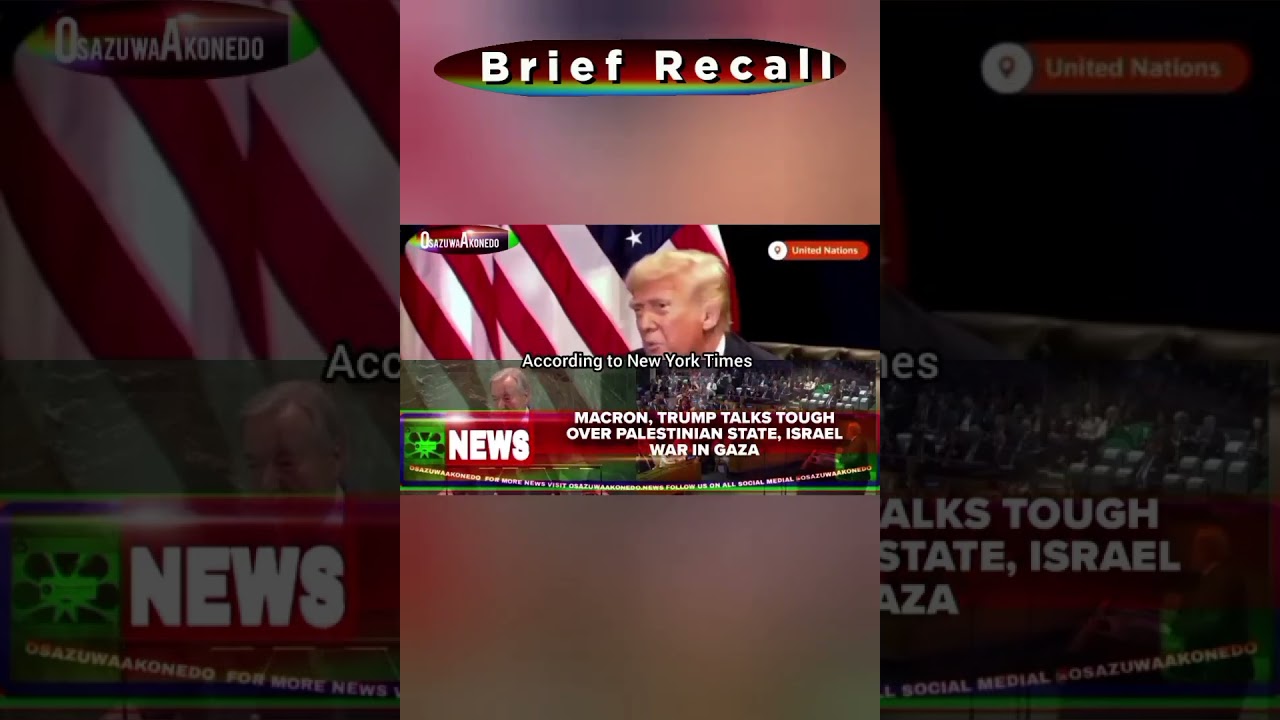 OsazuwaAkonedo BriefRecall ~ NewsBreifRecall @7am @27 9