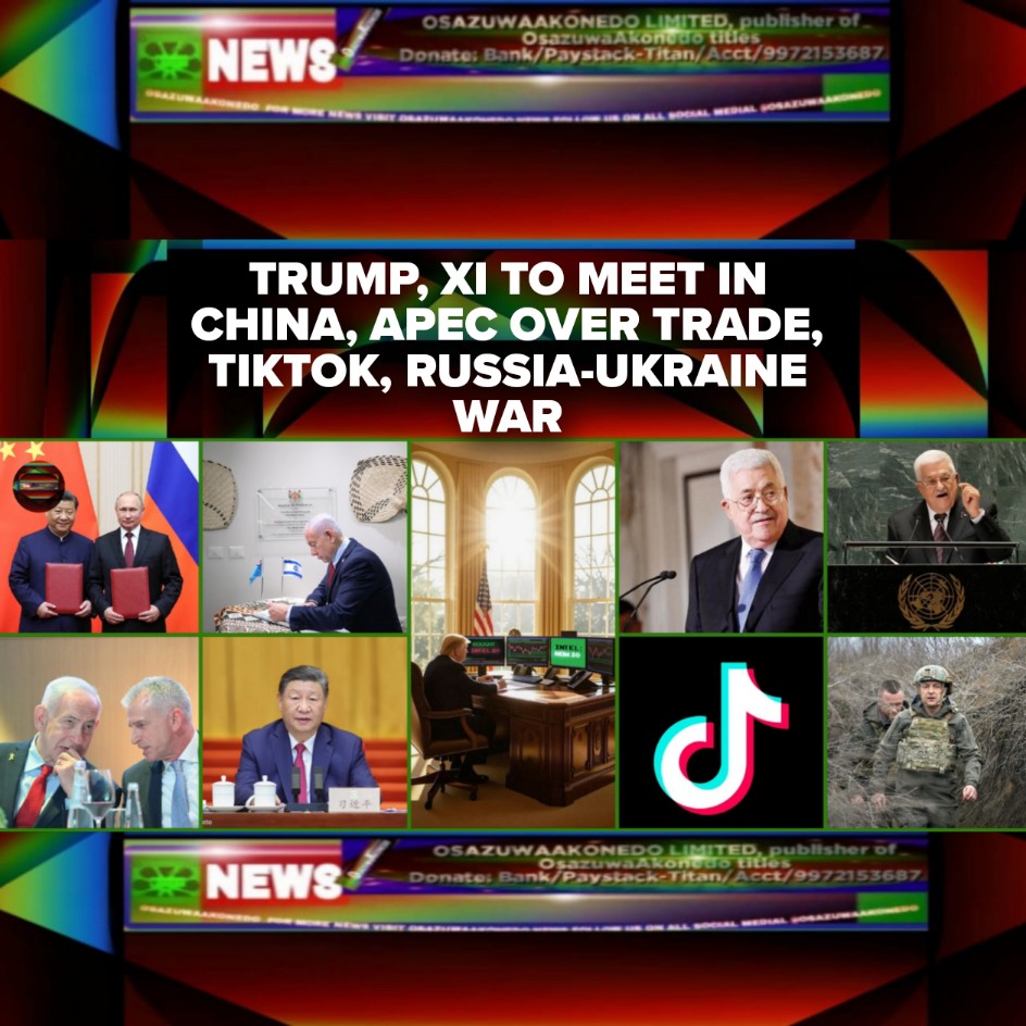 Trump, Xi To Meet In China, APEC Over Trade, TikTok, Russia-Ukraine War