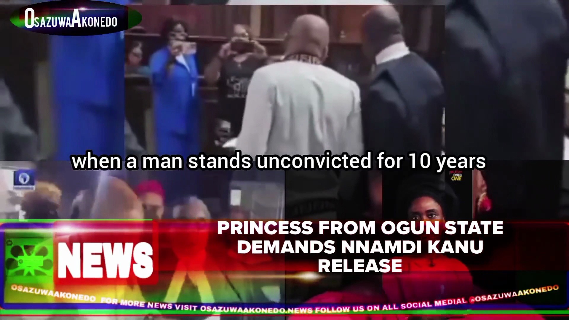 Video ~ Princess From Ogun State Demands Nnamdi Kanu Release