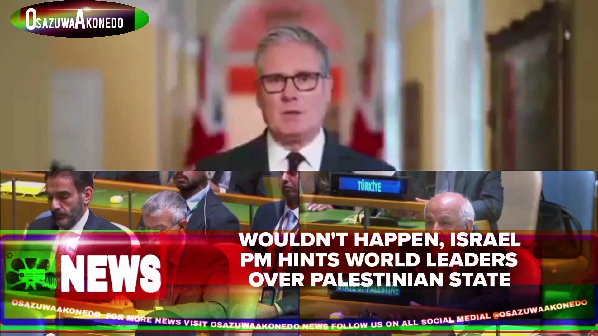 Video ~ Wouldn’t Happen, Israel PM Hints World Leaders Over Palestinian State