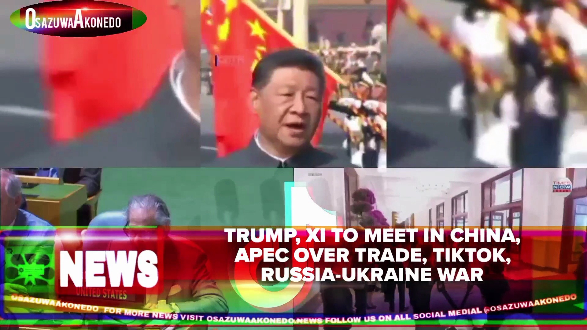 Video ~ Trump, Xi To Meet In China, APEC Over Trade, TikTok, Russia-Ukraine War