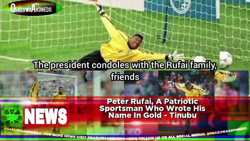 Video ~ Peter Rufai, A Patriotic Sportsman Who Wrote His Name In Gold – Tinubu