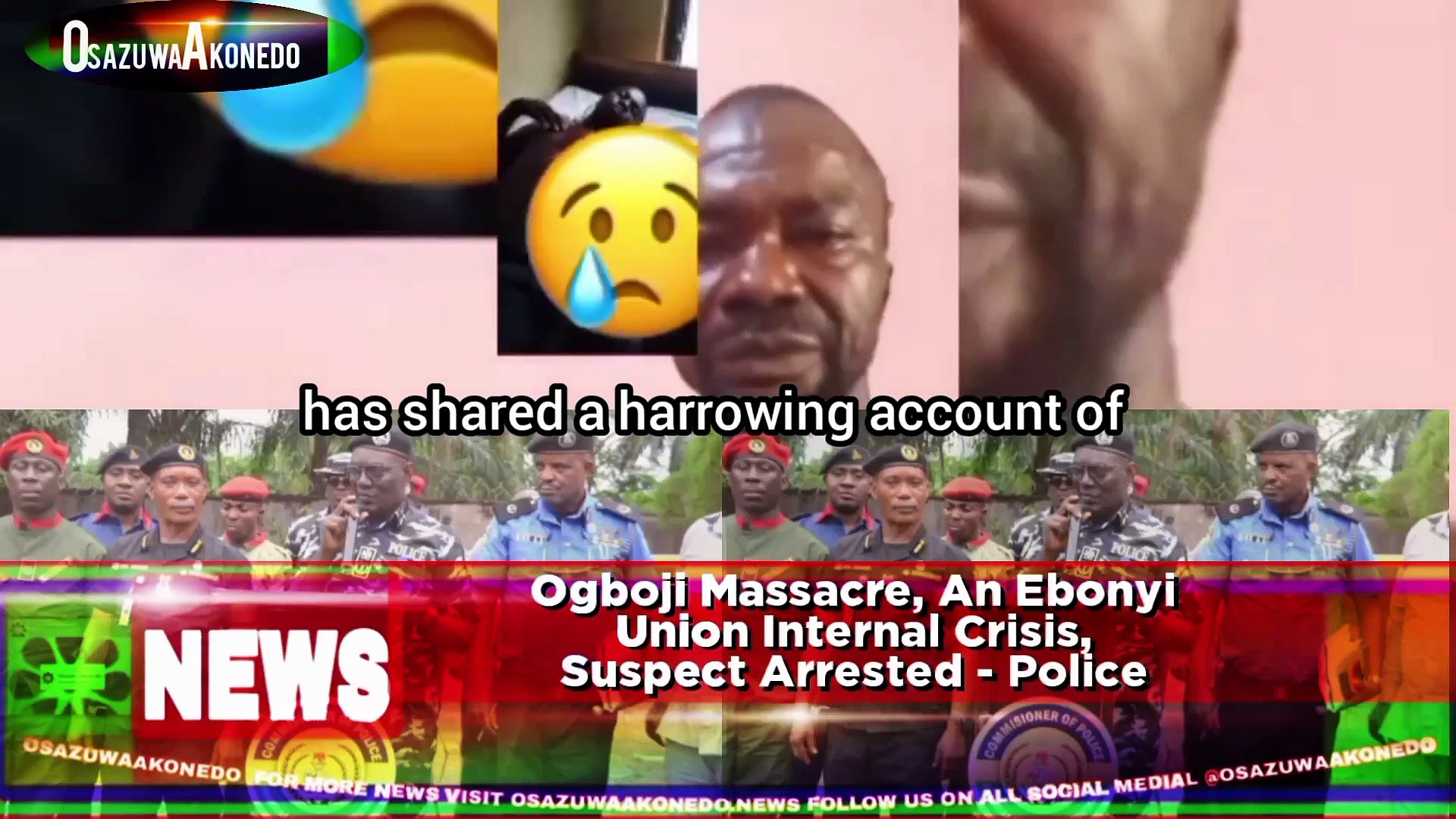 Video ~ Ogboji Massacre, An Ebonyi Union Internal Crisis, Suspect Arrested – Police