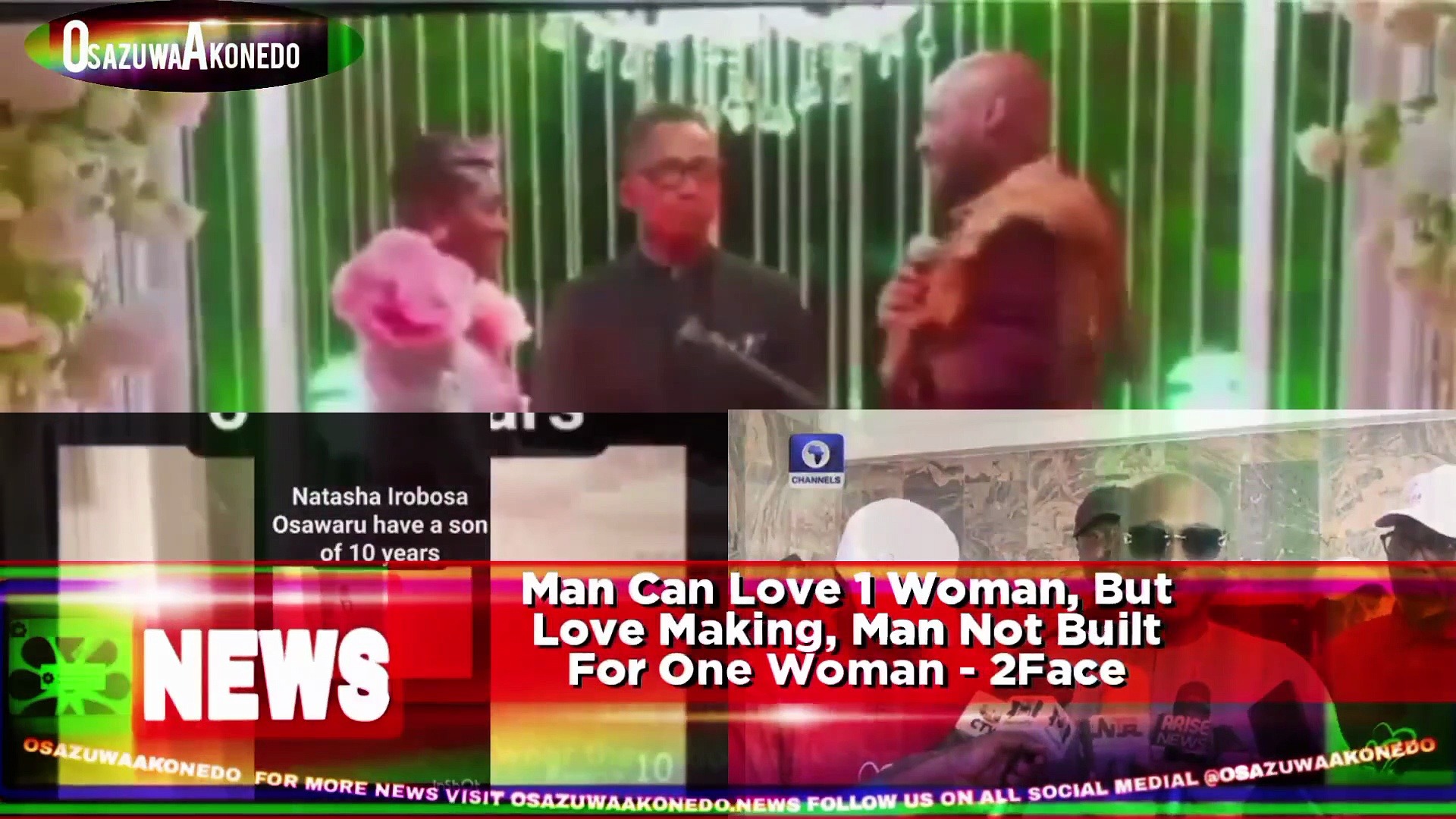 Video ~ Man Can Love 1 Woman, But Love Making, Man Not Built For One Woman – 2Face