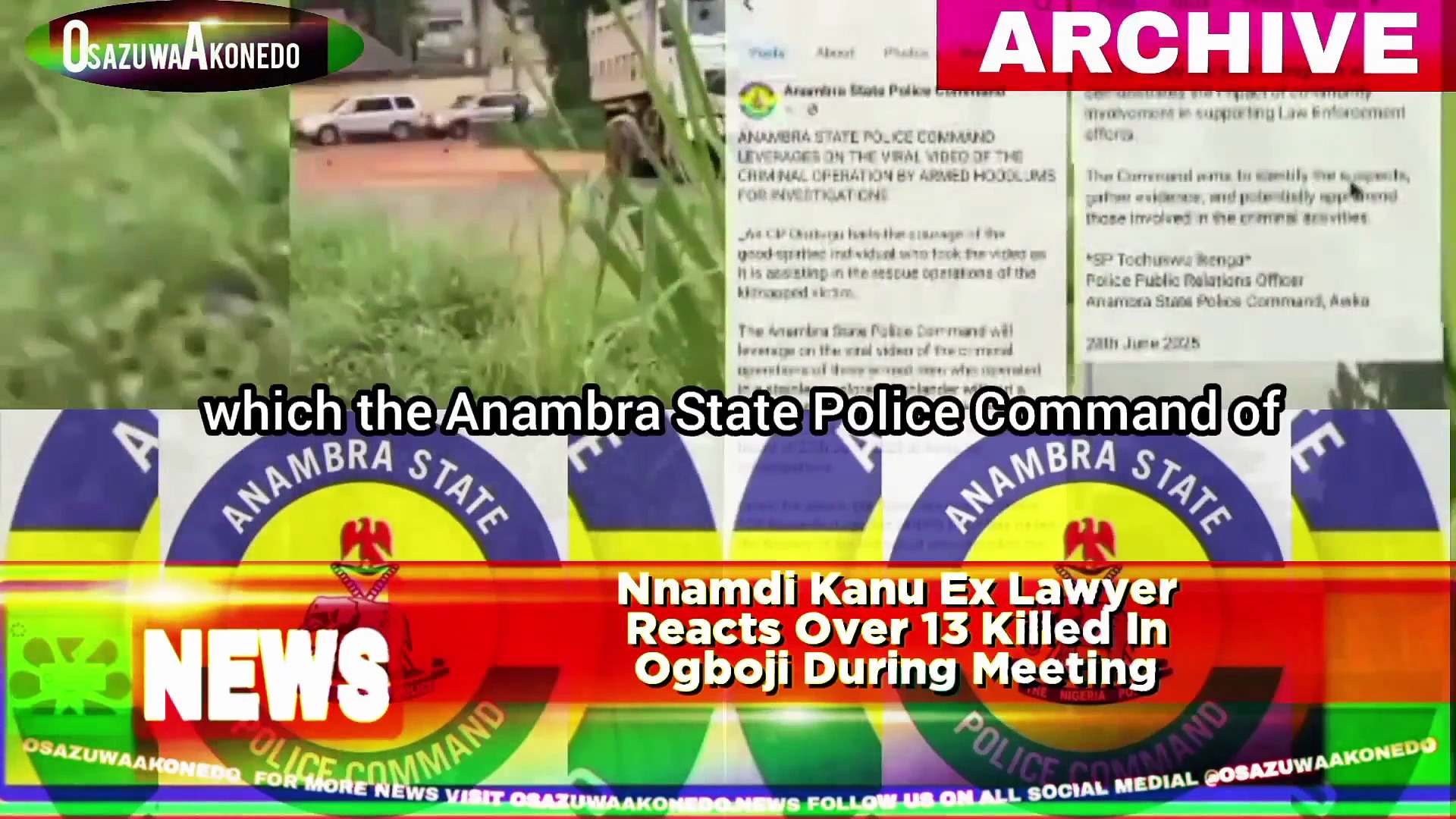 Video ~ Nnamdi Kanu Ex Lawyer Reacts Over 13 Killed In Ogboji During Meeting