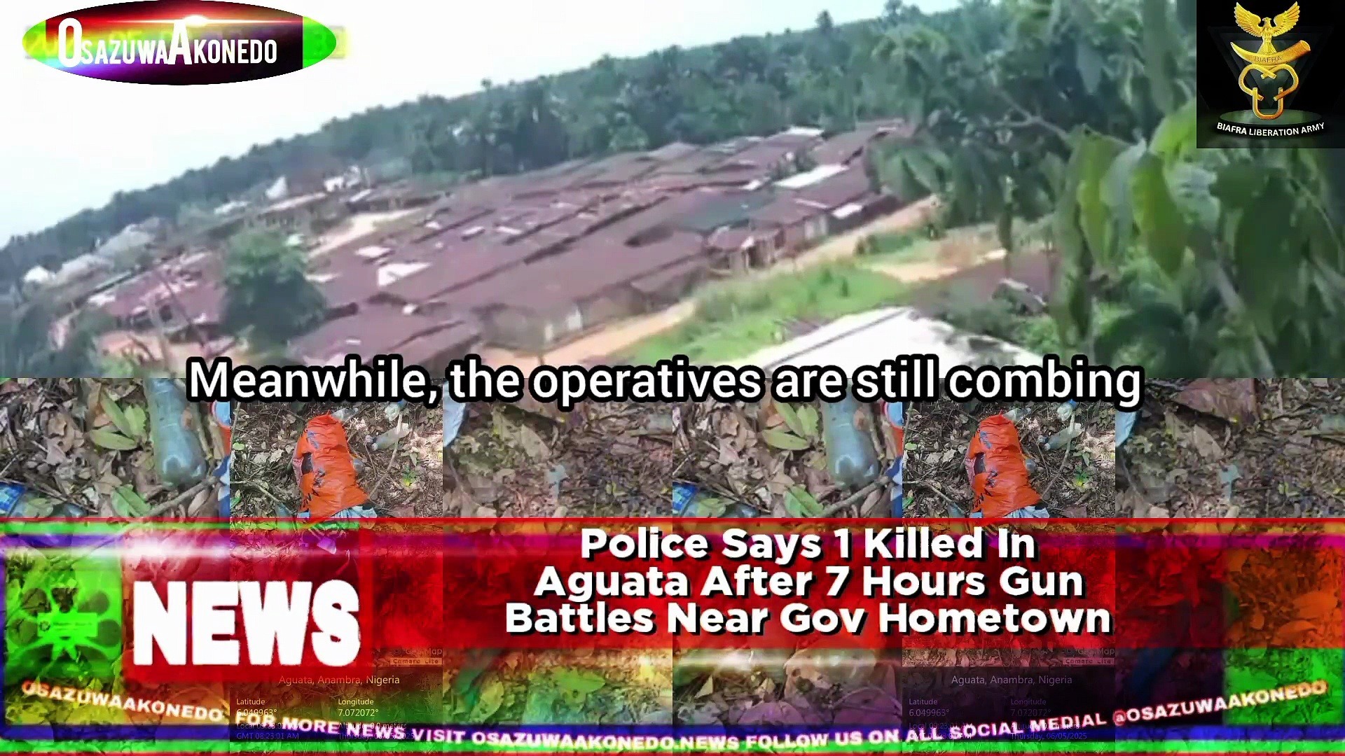 Video ~ Police Says 1 Killed In Aguata After 7 Hours Gun Battles Near Gov Hometown
